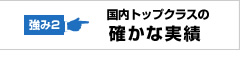 国内トップクラスの確かな実力